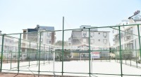 Çamlıbel Mahallesi’ne basketbol ve futbol sahası
