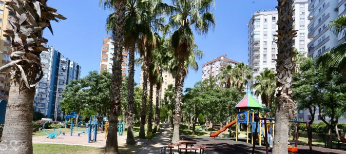 Kepez’in Mevlana Parkı yenilendi