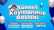 Kepez’in sünnet kayıtları devam ediyor