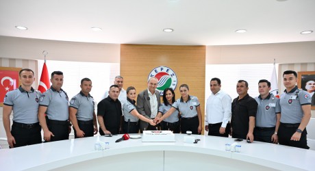 Kocagöz: “Güvenlik görevlilerimiz belediyemizin vitrini”