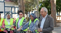 Kocagöz’den bisiklet eğitiminde kadınlara tam destek
