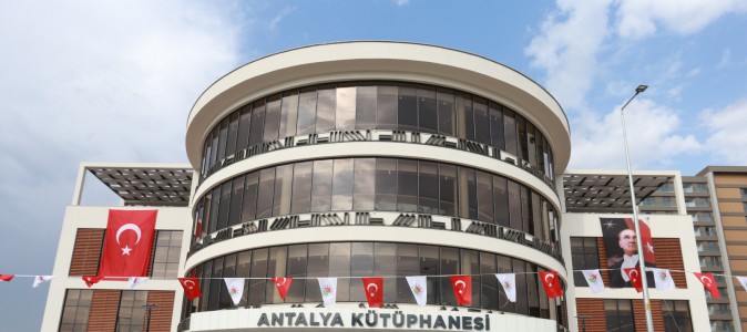 Antalya Kütüphanesi’nde online randevu dönemi