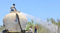 Kepez’den Orman yangınına müdahale desteği