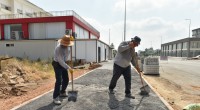 Kepez’den Aydoğmuş Mahallesi’nde kaldırım çalışması