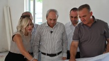 Başkan Kocagöz 112 Acil İstasyonu’nun inşaatını  denetledi 