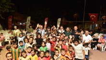 Sütçüler Mahallesi, ‘Sahne Kepez’ ile renklendi