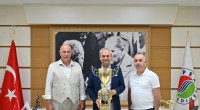 Başkan Kocagöz, Kick Boks sporcularını ağırladı