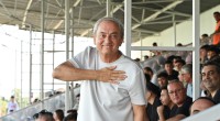 Kocagöz, Kepezspor Futbol AŞ-Karaman KF maçını tribünden izledi