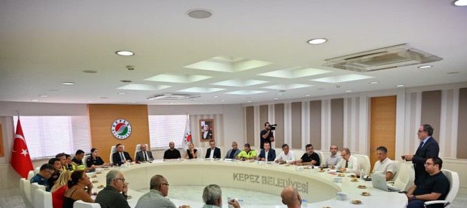 Kepez’in “Antalya Motosiklet Trafiği Yönetimi Projesi” tanıtıldı