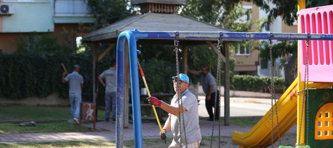 Esentepe Mahallesi’nde 6 park yenilendi