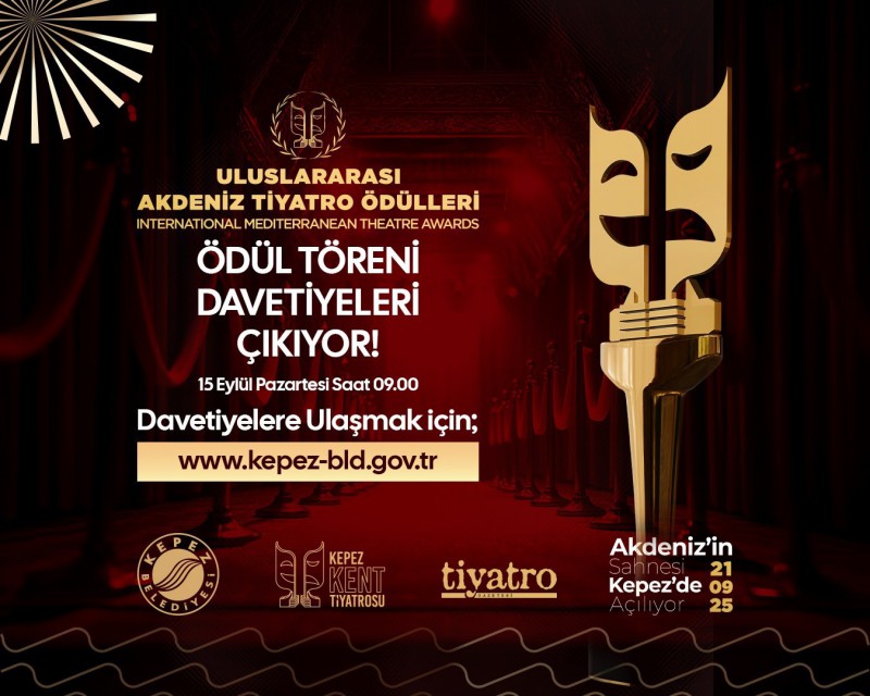 Akdeniz Tiyatro Ödülleri Kepez’de Sahne Alıyor!