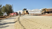 Altıayak’ta sathi asfalt hazırlığı