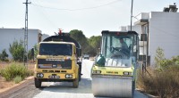 Kepez’in Odabaşı Mahallesi’ndeki 30 sokakta sathi asfalt hazırlığı