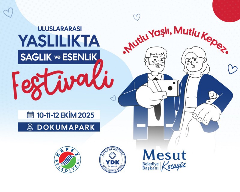 Kepez’de Yaşlılık Festivali: Sağlık ve Sanat Buluşuyor
