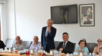 Kaymakam Dervişoğlu ve Başkan Kocagöz, Şefkat ve Huzurevi’ni ziyaret etti