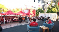 Başkan Kocagöz ve sanatçı Mert Fırat “Sanatın Yaşlılıkta İyileştirici Gücü”nü konuştu