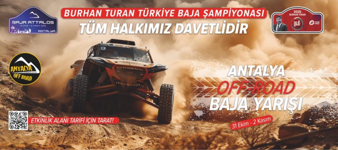 Türkiye 2025 Baja rüzgarı Kepez’den esecek