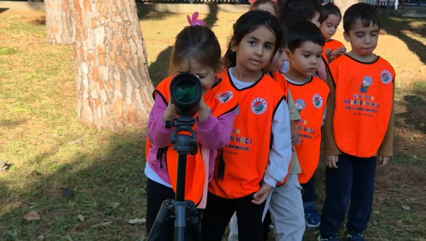 Minik doğa kaşifleri Kepez’de işbaşında 