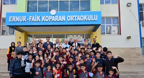 Kocagöz’den bir günde üç okul ziyareti