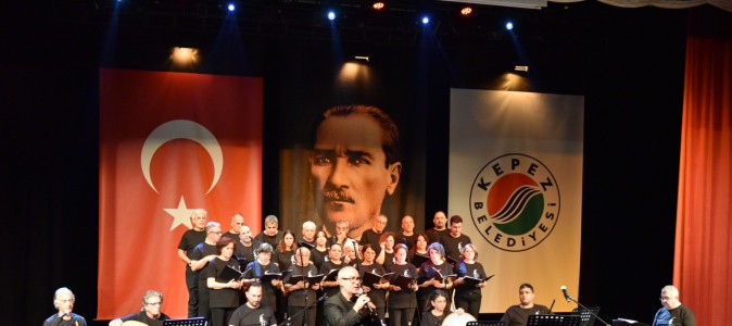 Kepez Belediyesi, Atatürk’ü sevdiği şarkılarla yad etti
