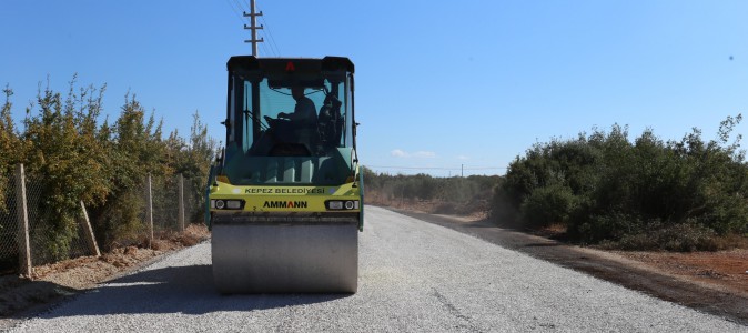 Kızıllı Mahallesi’ne 2.070 metrelik asfalt yatırımı
