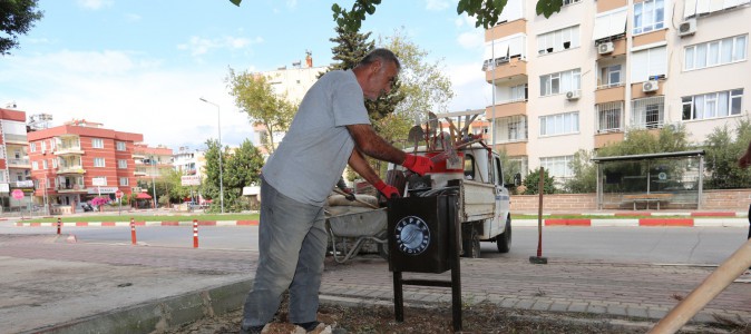 Kepez’in her köşesinde işçi emeği var   