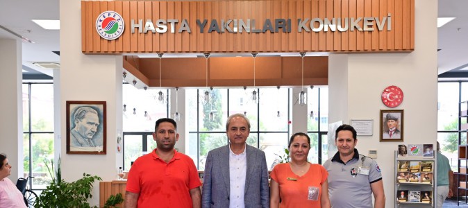 Kepez’den hasta yakınlarına “5 yıldızlı konukevi” hizmeti