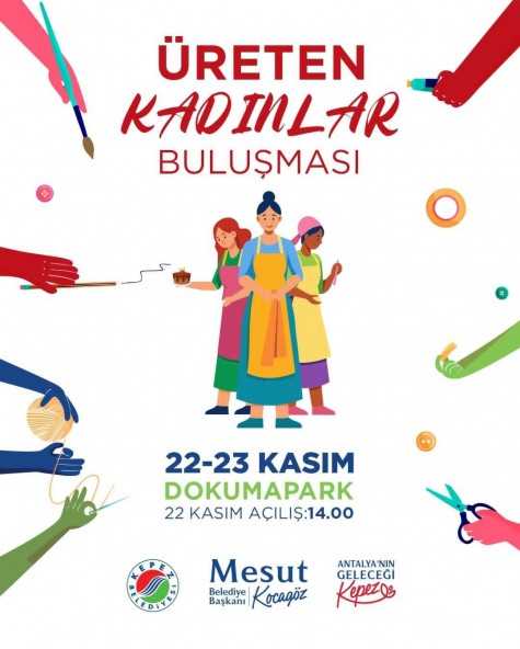 Üreten kadınlar buluşması Dokumapark’ta