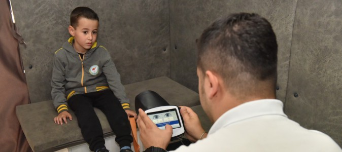 Kepez’den öğrencilere göz sağlığı taraması