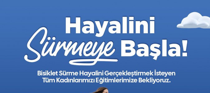 Kepez’de kadınlara özel bisiklet eğitimi