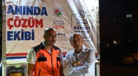 Kepez’in Anında Çözüm Ekibi 7/24 iş başında