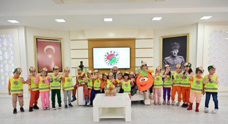 Kepez’in kreş öğrencilerinden Yerli Malı Hastası’nda en güzel etkinlik