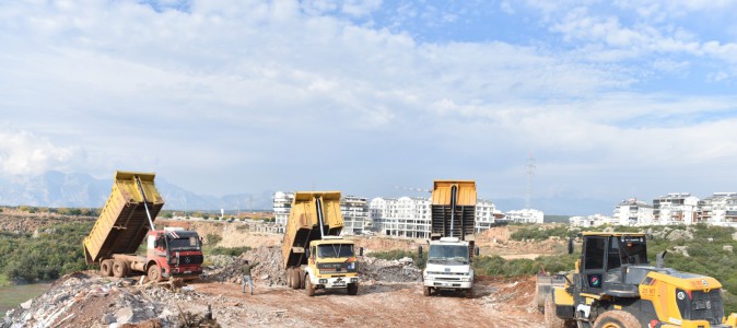 Çankaya Mahallesi’nde ulaşımı güçlendirecek yeni yol çalışması