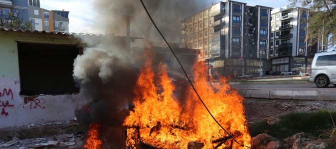 Kepez’de çevreyi kirleten hurdacıya, “Vazifede merhamet yok”
