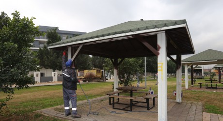 Kepez’den Altınova Düden’e modern park dokunuşu