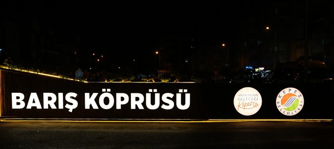 Barış Köprüsü’ne modern dokunuş