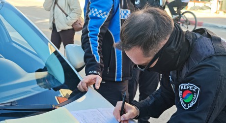 Kepez’de cadde ve kaldırım işgallerine sıkı takip