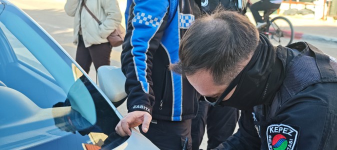 Kepez’de cadde ve kaldırım işgallerine sıkı takip