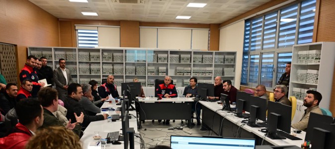 Kepez’in Afet Koordinasyon Toplantısında sahadaki çalışmalar değerlendirildi 