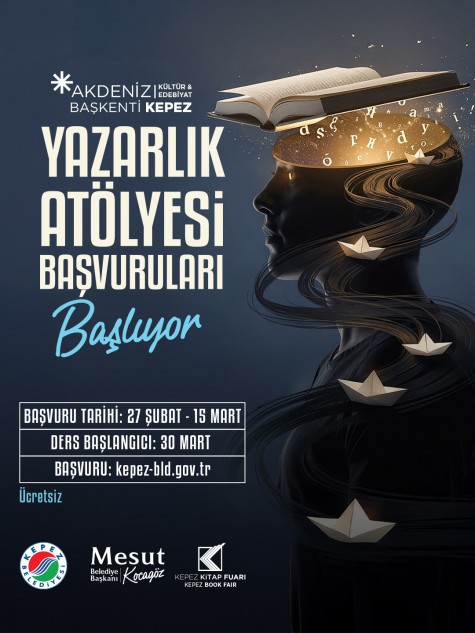 Kepez’in yazarlık atölyesi başvuruları başladı
