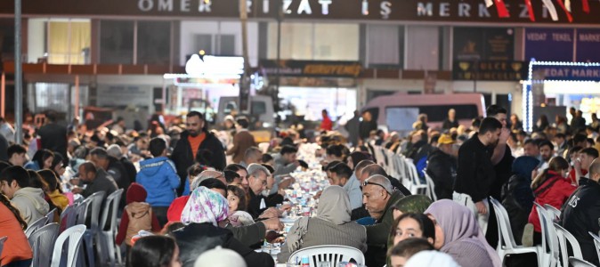 Kepez’in gönül sofraları mahalleleri buluşturuyor