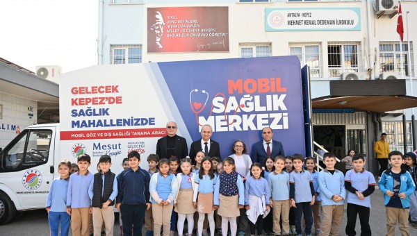 Kepez’de 32 bin 383 öğrenciye göz taraması 