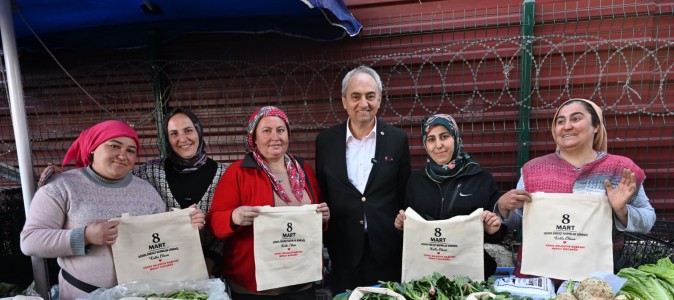 Kocagöz, 8 Mart’ta kadın emeğini kadınlara hediye etti