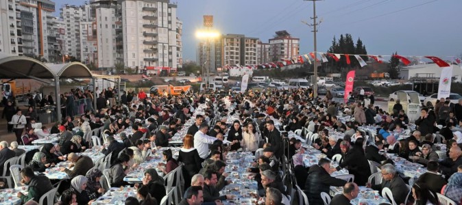 Kepez’de her gün iftar, her gün bereket  
