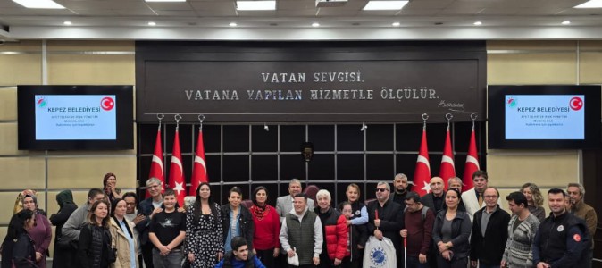 Kepez’de engelli bireylere afet farkındalık eğitimi