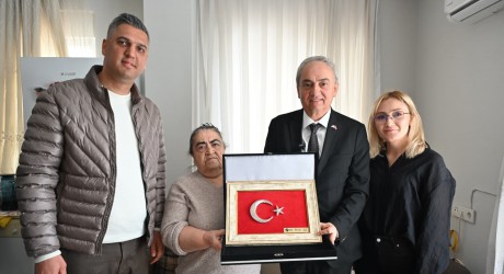 Kocagöz’den şehit annesine vefa ziyareti