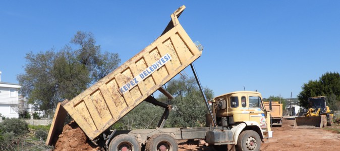 Kepez Belediyesi’nden Aktoprak’a yeni yol hizmeti