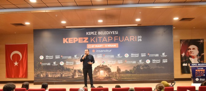 Kepez Kitap Fuarı’nda Mert Arık ile ‘Her Şey Bir Hayalle Başlar’ 