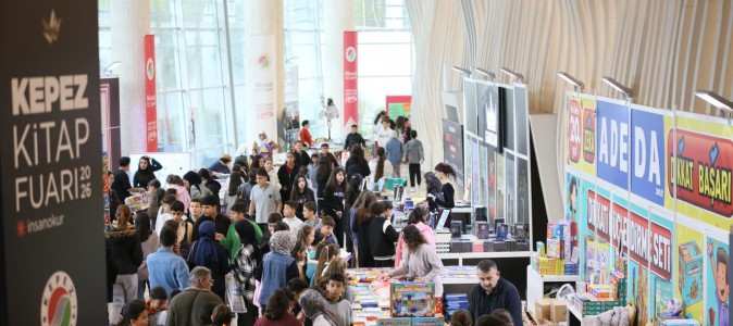 Kepez Kitap Fuarı kitapseverlerin akınına uğruyor