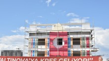 Altınova Kreş ve Gündüz Bakımevi hızla ilerliyor